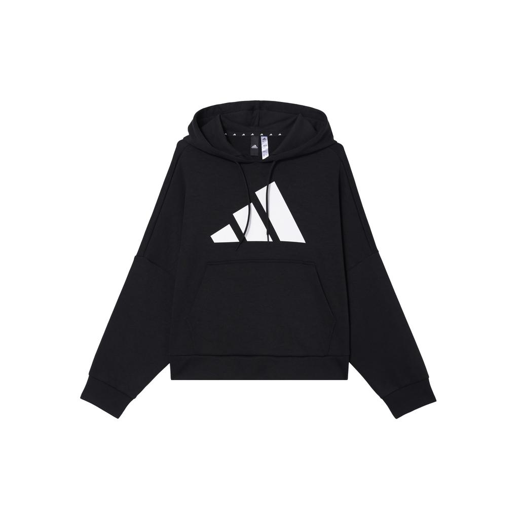(WMNS) adidas Sports Stylish Hoodie Black Women's FS2451