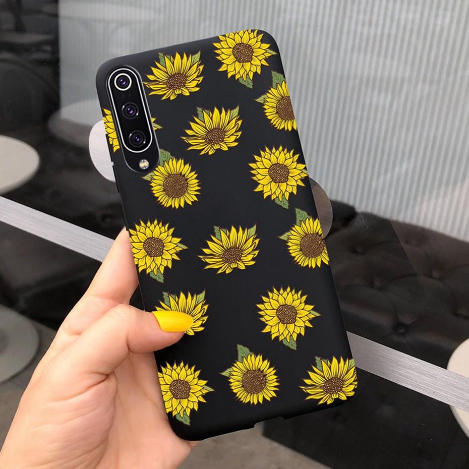 Phone Case For Xiaomi Mi 9 Lite Case Cute Silicone Back Cover For Xiaomi Mi 9 SE Mi9 9SE Mi9lite Phone Shell Soft TPU Bumper