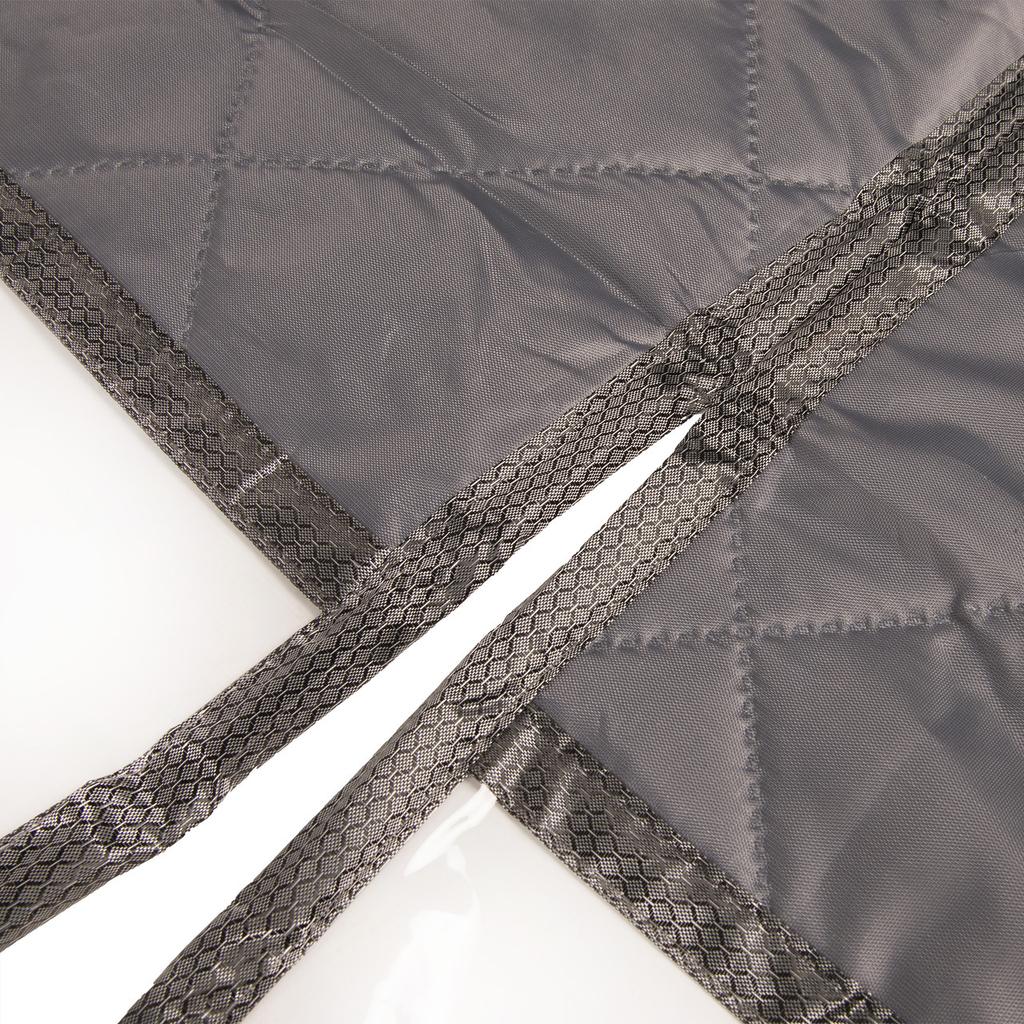 Дверная занавеска Supretto магнитная с прозрачной вставкой и защитой от холода (92000001)