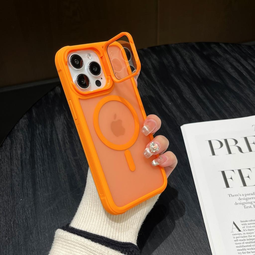 Роскошный чехол-подставка с магнитом для iPhone 16 15 14 Plus 13 12 11 16 Pro Max С защитой камеры Для Magsafe