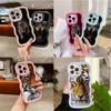 Ae99 Tigers Lion Love Design Art Protective Phone Cases for Samsung S24 Plus S23 Ultra A14 A55 A06 Honor X9b Motorola OnePlus Big Wave TPU Back Cover