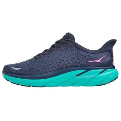 HOKA Clifton 8 Outer Space Atlantis Женские кроссовки Синие 1119394-OSAT