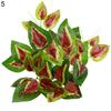 Clear Texture Artificial Leaf Fadeless Plastic Floral Arrangement Simulation Plant Home Decor