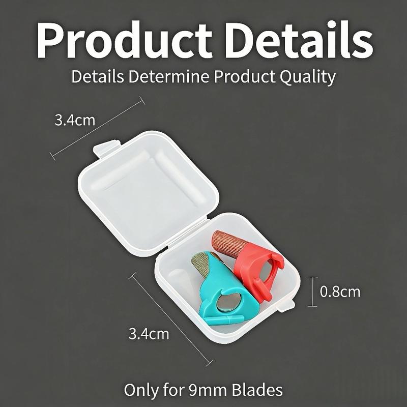 Precision Edge Trimming Tool with Magnet for 9mm Blade Utility Knives Car Wrapping Carbon Film Graphic PPF Consistent Cutting