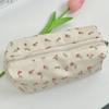 Multifunctional Pen Bag Floral Print Pencil Case High Quality Stationery Bag  Students