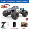 Радиоуправляемая машина MJX 16208/16209/16210 2.4G 4WD с пультом управления Внедорожник Бесколлекторный Высокоскоростной Гоночный Скалолазный Гусеничный 2S 3S Аккумулятор