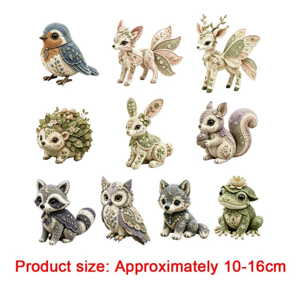 Floral Fabrics DIY Sewing Kit Creative Design Animal Toy Craft Fabric Sewing Kit  For Craft Lover