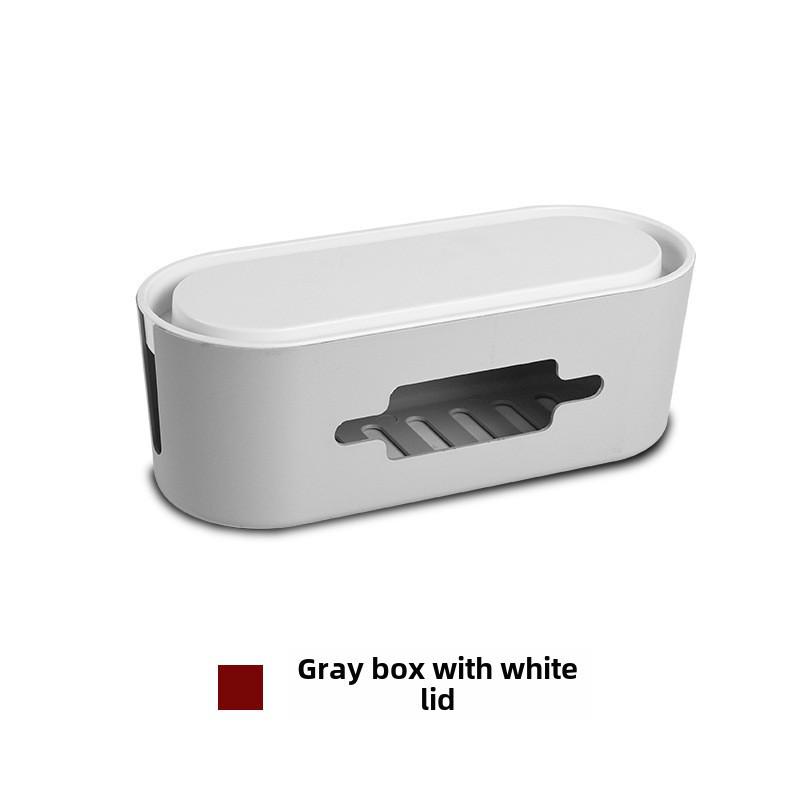 Большая розетка питания и коробка для управления проводами для рабочего стола