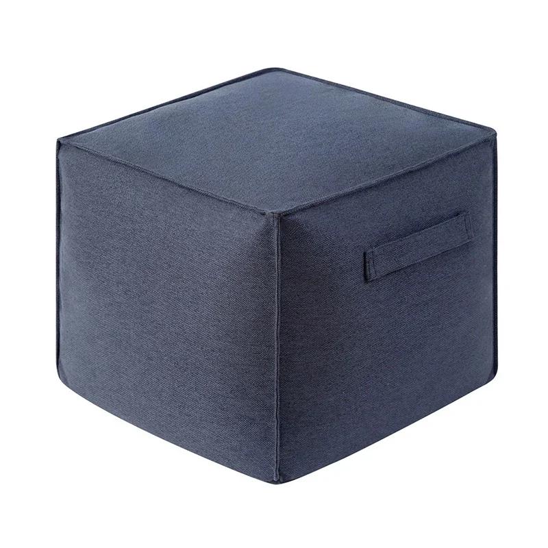 Квадратный набивной марокканский пуф пуфик подставка для ног квадратная напольная подушка подставка для ног для гостиной спальни и под стол