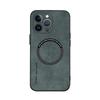 Роскошный магнитный кожаный чехол для iPhone 17 16 Plus 15 14 Pro Max 12 13 11 Air Phone Для Magsafe Беспроводная зарядка Мягкая крышка