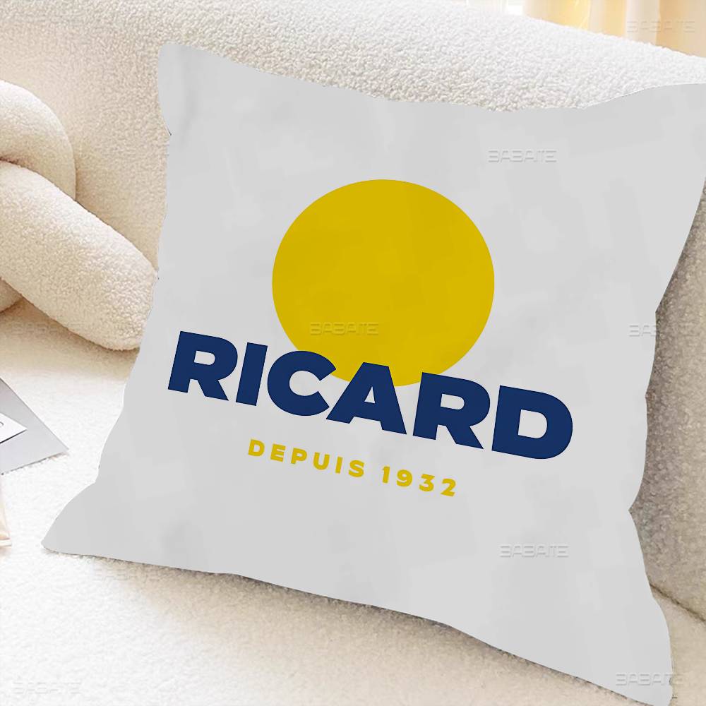 RRicardS LOGO Cushion Cover Pillow Cover Decor Pillowcase Printed Cushion Case for Couch