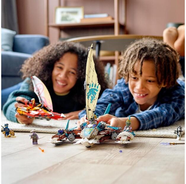 LEGO NINJAGO 71748 Морской бой катамаранов