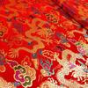 100*75cm Chinese Style Dragon Pattern Brocade Fabric For DIY Sewing Costume Hanfu Cheongsam Dress Kimono Cloth Silk Satin Fabric