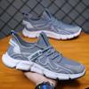Модные повседневные сетчатые дышащие удобные мужские кроссовки для бега на открытом воздухе 2024 новые модные простые однотонные кроссовки для мужчин осеннее время