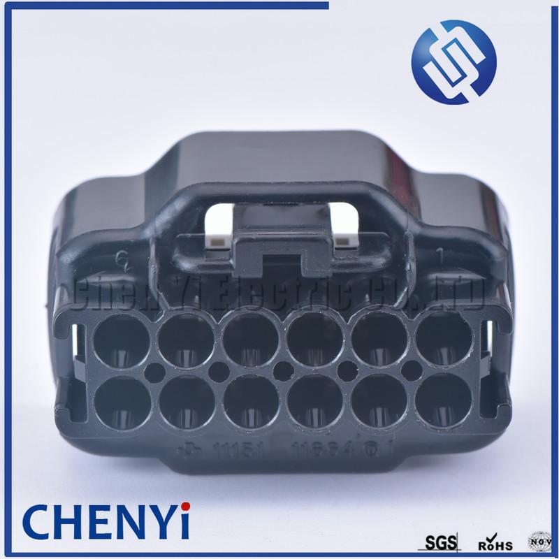 12 Pin 90980-11151 90980-11664 1JZ 2JZ-GTE connector Front differential motor actuator plug For Toyota Hilux Landcruiser Prado