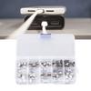 USB Female Plug Connector, 100Pcs     USB Female Plug Connector, Wear Resistant, for Digital Products, Household Appliances, Security Products