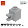 Wange DIY 1-Hole Fork Building Blocks - MOC Assembly Small Parts Toy