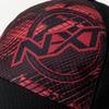 Mizuno Спортивная кепка N-XT Mesh - Ультрадышащая, с высокой вентиляцией, для бега - Черный/Красный - Один размер
