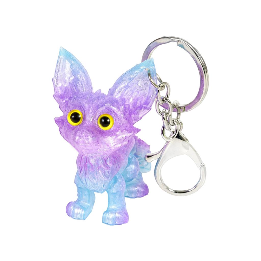 3D-печатный милый трехмерный брелок для ключей школьный рюкзак маленький кулон подарок маленький орнамент