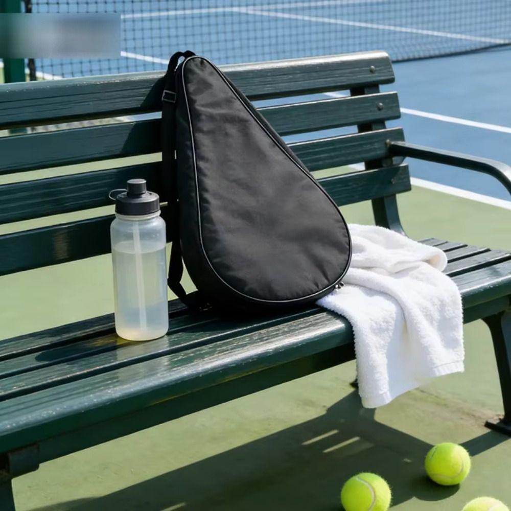 Adjustable Strap Tennis Paddle Bag Waterproof Racket Bag Tennis Shoulder Bags Adult Teenager