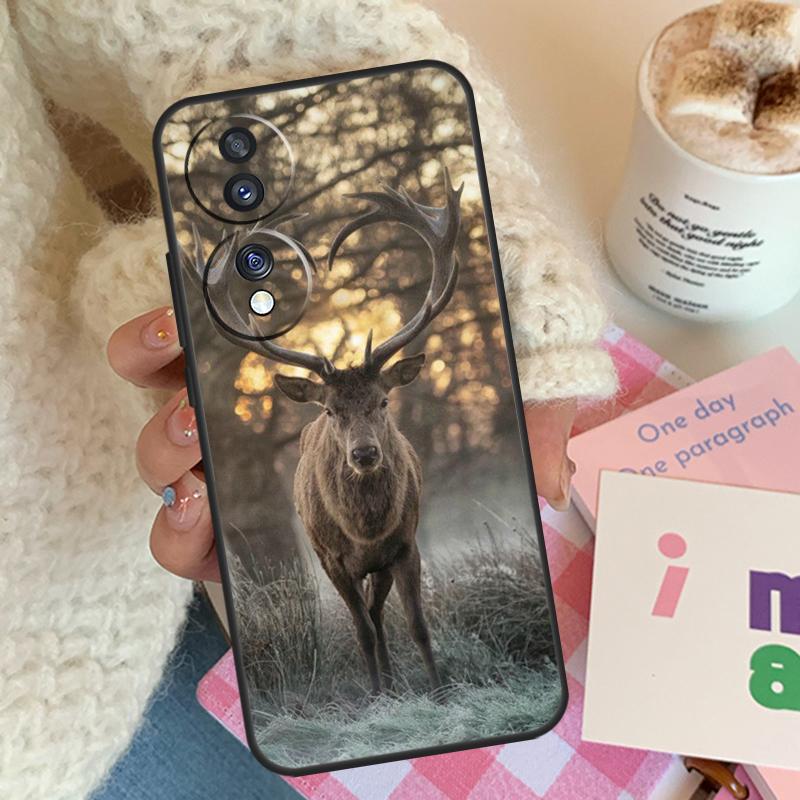 ПОТРЯСАЮЩИЙ ОЛЕНЬ Животное Для Honor Magic 8 Pro 6 5 7 Lite Чехол Для Honor 50 70 90 200 400 X8b X9a X9b X9c X9d Win RT