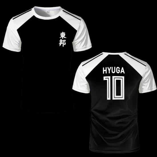 Men T Shirt Women Tee Boys Girls Top Adults Children Parent Child Quick Dry Kid Tshirts Captain Tsubasa Hyuga Football Jersey