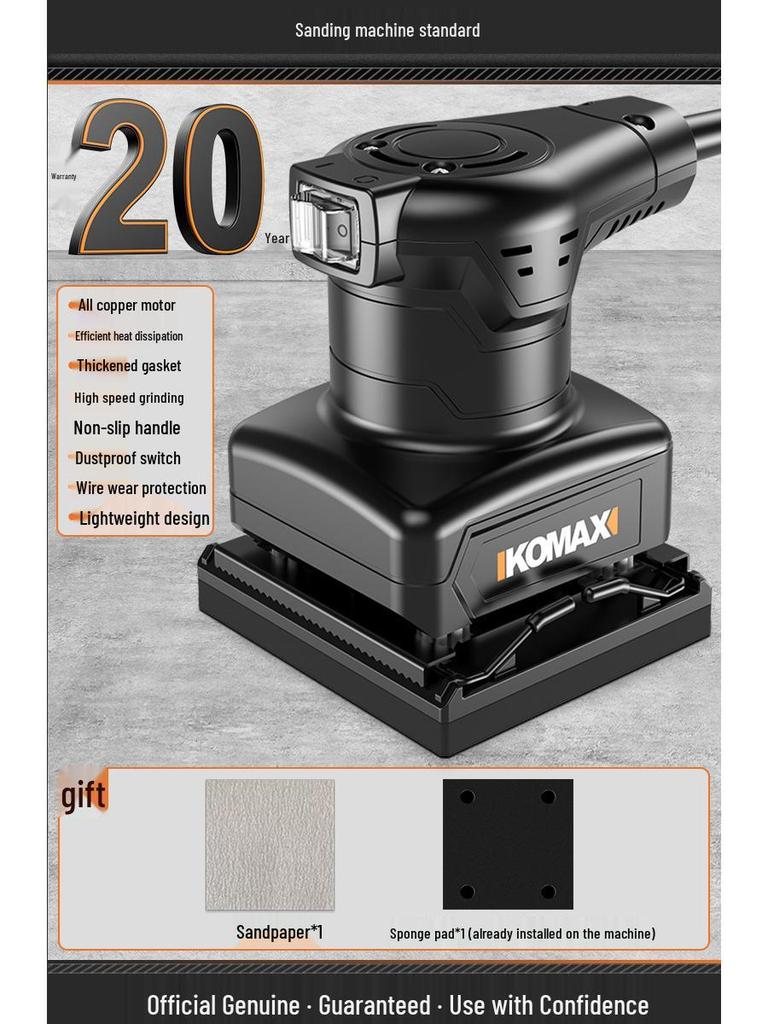 Compact Electric Wood Floor and Wall Sander