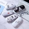 Hard Leather Spectacle Cases Cute Pattern Eyewear Protector Fashion Glasses Case  Men