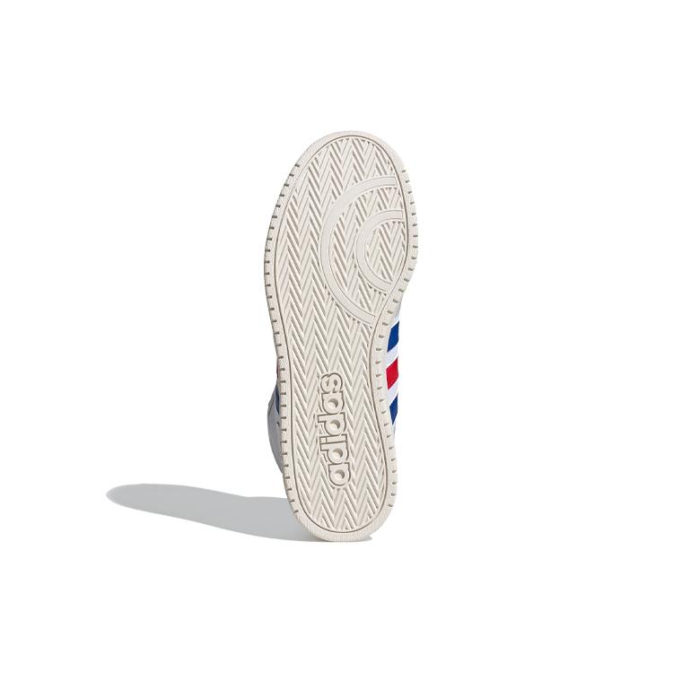 Adidas Кроссовки Hoops 2.0 Mid 'Белый Королевский Алый' FW8252