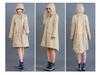 Women's Long-Length Cute Raincoat - Lightweight, Waterproof, Breathable Poncho for Hiking and Japanese Fashion Style.