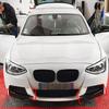 2Pcs Front Bumper Lip Splitter Body Kit For BMW 1 Series F20 F21 M135i Pre LCI M-Sport 2012-2015 Splitter Sport Exterior Tuning