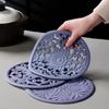 **Heat-Resistant Silicone Trivet - Chinese Classical Design**