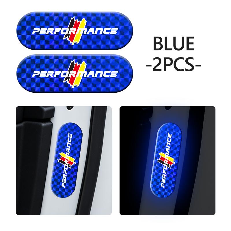 Car Reflective Warning Strip Sticker Eyebrow Warn Light Protective For BMW Performance M Alpina iX iX1 iX2 iX3 iX4 iX5 iX7 F11