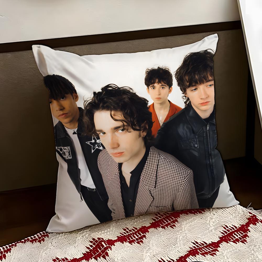 IInhaler Band Cushion Cover Reversible Soft Durable Pillow Cover Home  Car MultiScene Use for Daily Comfort