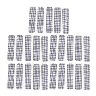 20 шт. Заплатки для ремонта оконной сетки из нержавеющей стали самоклеящаяся покрывающая сетка лента набор для окна