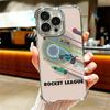 R-Rocket L-League Игра Мягкий Чехол Для Телефона Для iPhone 15 16 17 Air 14 Pro Max 16E Plus 13 12 Mini Покрытие Защита От Падения Fundas