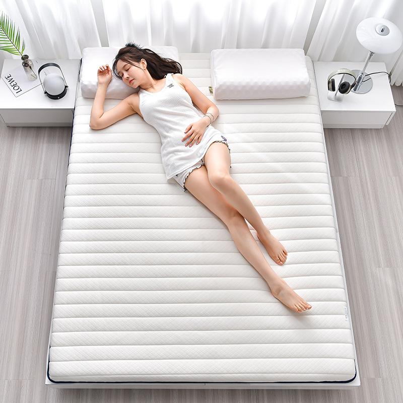 Hypoallergenic Latex Mattress Topper - High-Density Foam Bed Pad with Ergonomic Design, Durable Sleep Upgrade