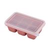 1/3pcs Big Ice Tray Ice Cube Mold Square Shape Ice Cream Maker Tray for Whiskey Cocktails DIY with Lid Silicone Kitchen Tools