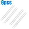 2/8PCS Car Transparent Anti-collision Strip Bumper Sticker Extended Doors Edge Car Body Scratch Decorative Protector Accessories