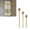 3PCS Cabinet Key Latch Leaf Shaped Cabinet Locking Pin Brass Chinese Latch Bolt For Home Furniture