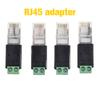 Адаптер-преобразователь RJ45 в RS485 со стабильным клеммным блоком для систем мониторинга большого масштаба