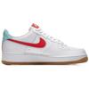 Nike Кроссовки Air Force 1 Low Белые Красный Чили Ледниковый Лед DA4660-101