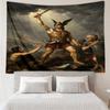 Heroes of Gaul Print Tapestry, Backdrop, Easy Setup, Ideal for Bedroom, Office & Living Room, with Aesthetic Wall Hanging Decor.
