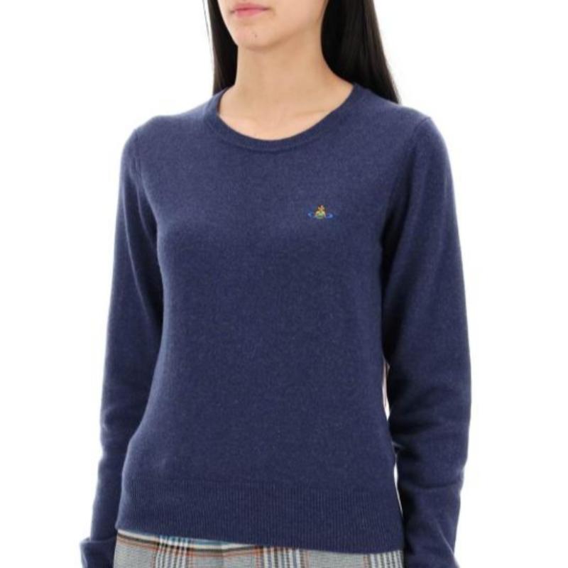 24ss Vivienne Westwood Sweater 1803002sy0018k409 Free Denim