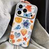 Модный Чехол-Шнурок в Океанском Стиле из Кожи Кита Для iPhone 18 Pro Max Гибридный ТПУ+ПУ Противоскользящий Мягкий Чехол Для iPhone 17 16 15 14 13 Pro Max