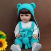 55 см детская силиконовая виниловая кукла реборн для девочек, милая принцесса Bb для новорожденных, реалистичная мягкая форма, наборы кукол, милый подарок принцессы, игрушки для детей