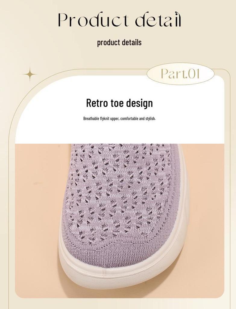 Women's Comfortable Non-Slip Soft Sole Casual Shoes: Spring/Autumn Style