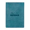 RHODIA Mini System Organizer X 8 Ring Diameter 11 Chic Turquoise Cf11ogz01tq 3-Hole (11 Cm, Mm, Cowhide)