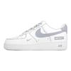 Nike Nike Air Force 1 Нескользящие, Износостойкие, Легкие Низкие Кеды для Скейтбординга Унисекс Серый Белый 315122-111(Команда18-)