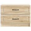 Nightstand Sonoma Oak 62 x 34.5 x 44.5 cm Particleboard